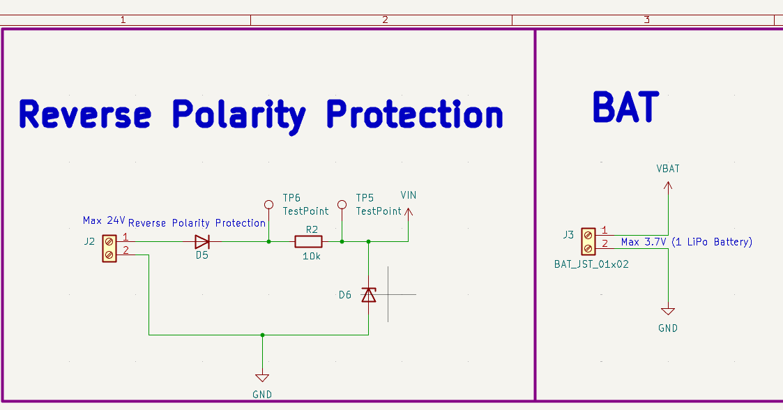 TBLOCK AND BATTERY CONN